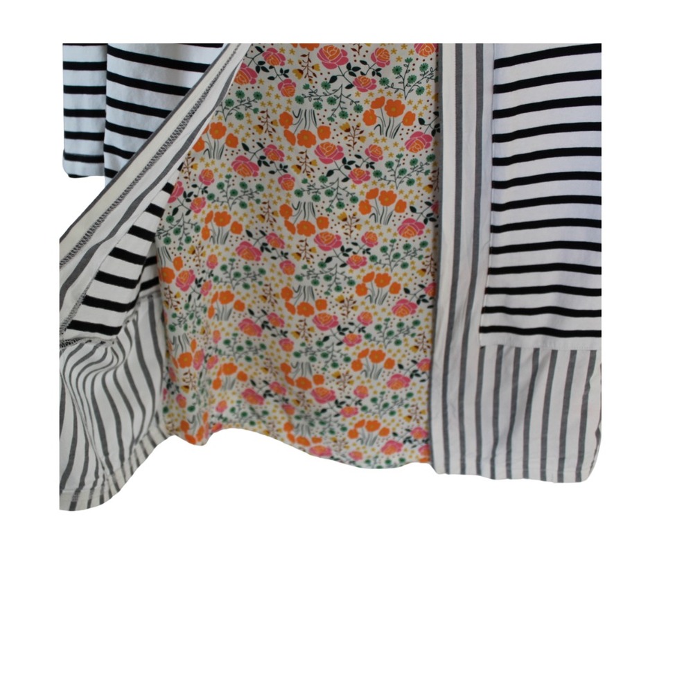 Women's Matilda‎ Jane with Joanna Gaines Harvest Day Top Stripe Floral Size S - Picture 5 of 5